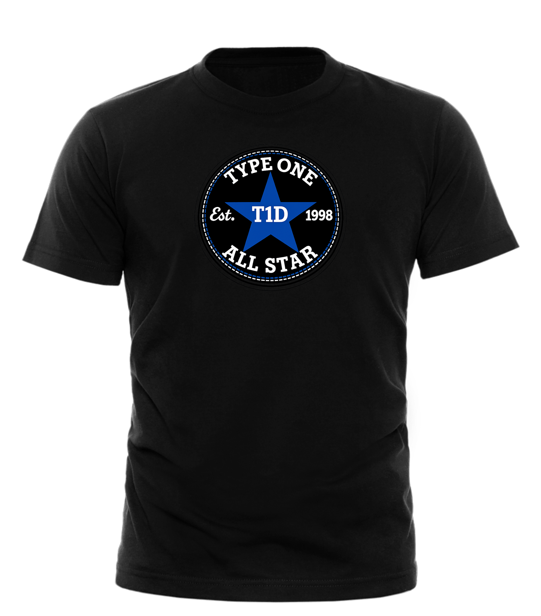 Type One All Star — Black T-Shirt
