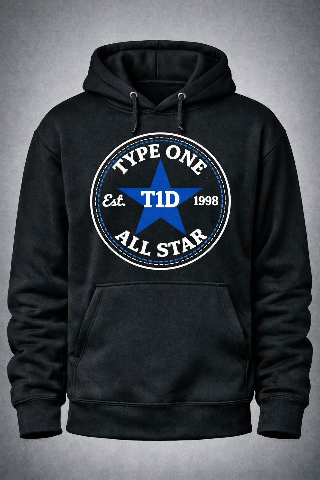 Type One All Star — Black Hoodie