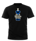I Love Hot Moms With T1D — Black T-Shirt