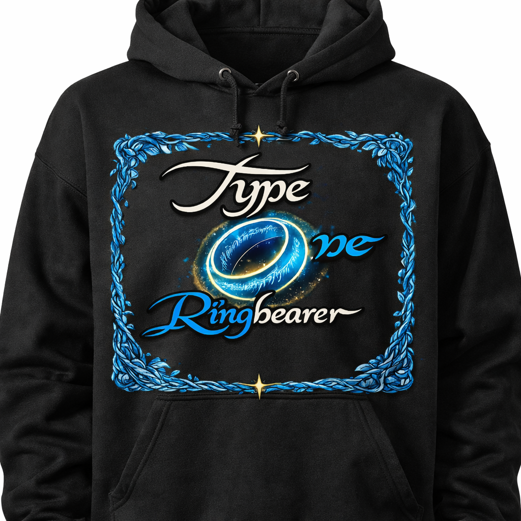 Type One Ringbearer — Black Hoodie